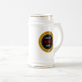 独自の作成 – パーソナライズされた、ブランド/写真 ビールジョッキ (正面右)