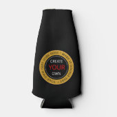 独自の作成 – パーソナライズされた、ブランド/写真 ボトルクーラー (正面)