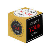 独自の作成 – パーソナライズされた、写真/カスタム フォトキューブ (正面アングル)