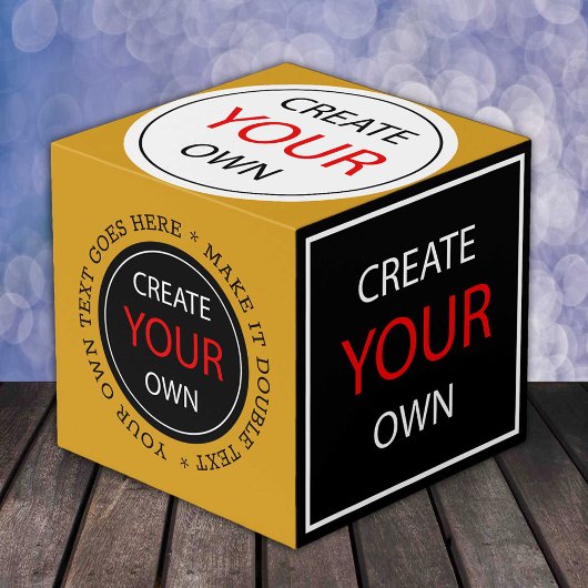 独自の作成 – パーソナライズされた、写真/カスタム フォトキューブ