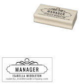 独自の作成 – ビジネスプロフェッショナルデザイン ラバースタンプ (押印)