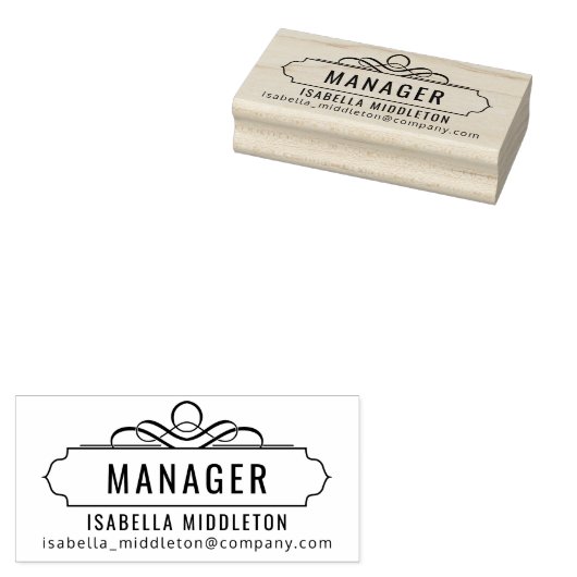 独自の作成 – ビジネスプロフェッショナルデザイン ラバースタンプ (押印)