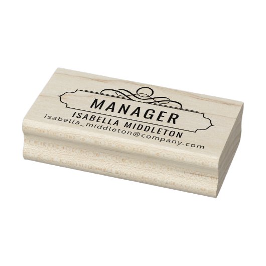 独自の作成 – ビジネスプロフェッショナルデザイン ラバースタンプ (スタンプ)