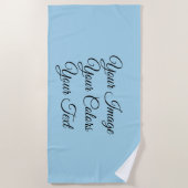 独自の作成 ビーチタオル (正面)