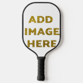 独自の作成 ピックルボールラケット (裏面)