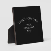 独自の作成 フォトプラーク (正面)