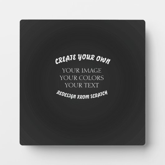 独自の作成 フォトプラーク (正面)