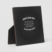 独自の作成 フォトプラーク (正面)