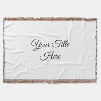 独自の作成-フリンジブランケット スローブランケット