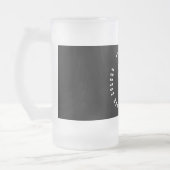 独自の作成 フロストグラスビールジョッキ (左)