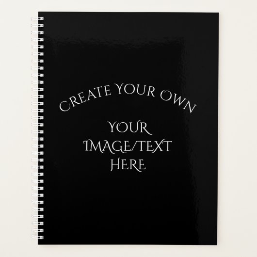 独自の作成 プランナー手帳 (正面)