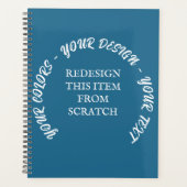 独自の作成 プランナー手帳 (正面)