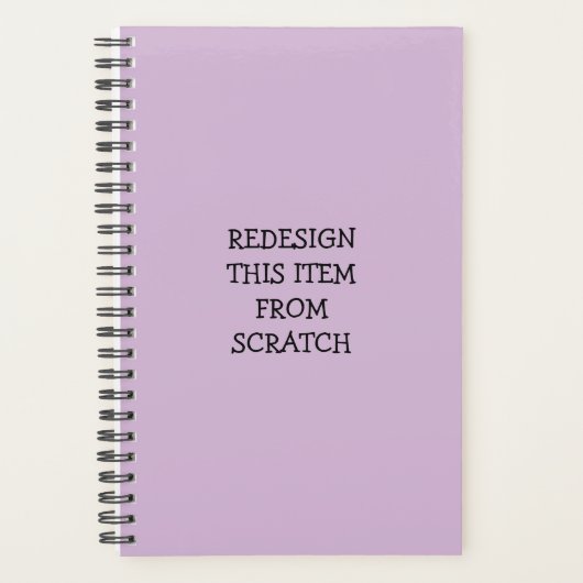 独自の作成 プランナー手帳 (正面)