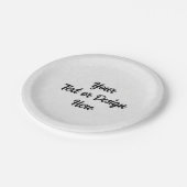 独自の作成 ペーパープレート (アングル)