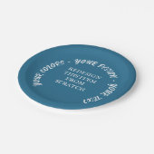 独自の作成 ペーパープレート (アングル)