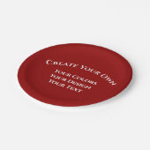 独自の作成 ペーパープレート (アングル)