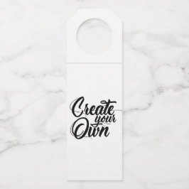 独自の作成 – ボトルラベル ボトルネックタグ