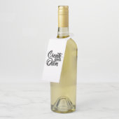 独自の作成 – ボトルラベル ボトルネックタグ (アングル)