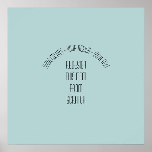 独自の作成 ポスター (正面)