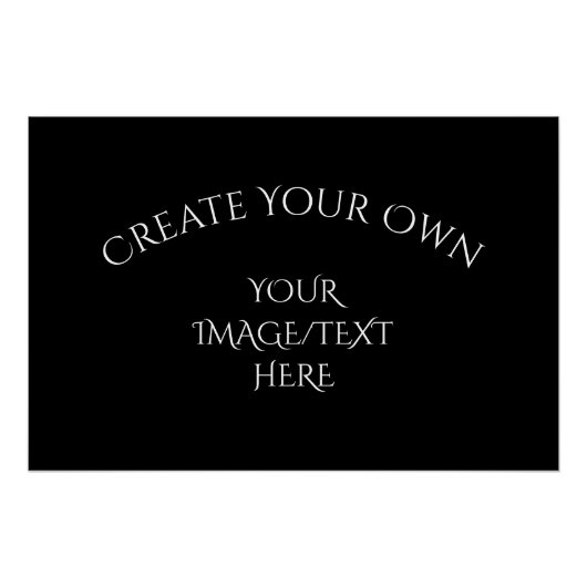 独自の作成 ポスター (正面)