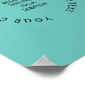 独自の作成 ポスター (角)