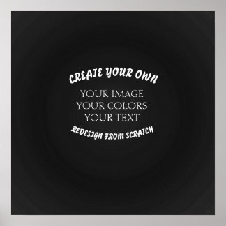 独自の作成 ポスター