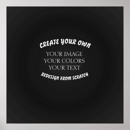 独自の作成 ポスター (正面)