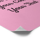 独自の作成 ポスター (角)