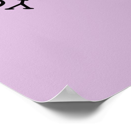 独自の作成 ポスター (角)