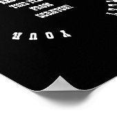 独自の作成 ポスター (角)