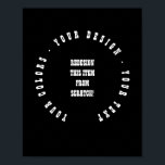 独自の作成 ポスター<br><div class="desc">自分のパーティーカスタムとイベントの好意と供給、ギフトパーソナライズされた、プロモーション商品などを作成する。Zazzle上のプリントプランダーを参照して私たちのコレクション全体を表示する。</div>