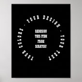 独自の作成 ポスター (正面)