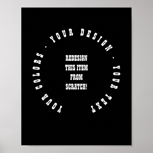 独自の作成 ポスター (正面)