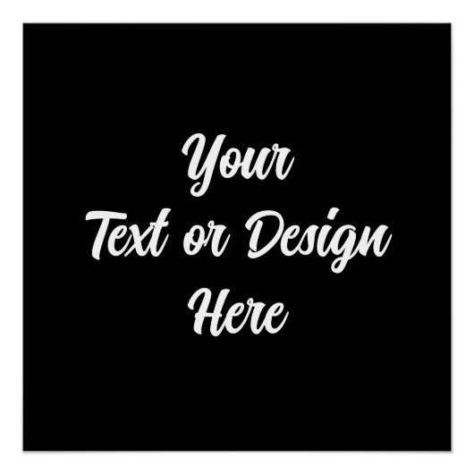 独自の作成 ポスター (正面)