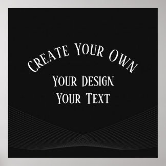 独自の作成 ポスター