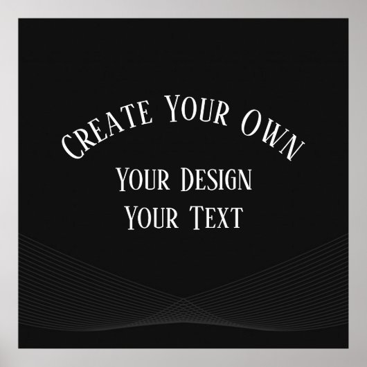 独自の作成 ポスター (正面)