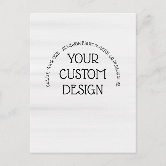 独自の作成 ポストカード (正面)