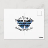 独自の作成 ポストカード (裏面)