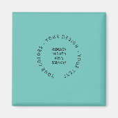 独自の作成 マグネット (正面)