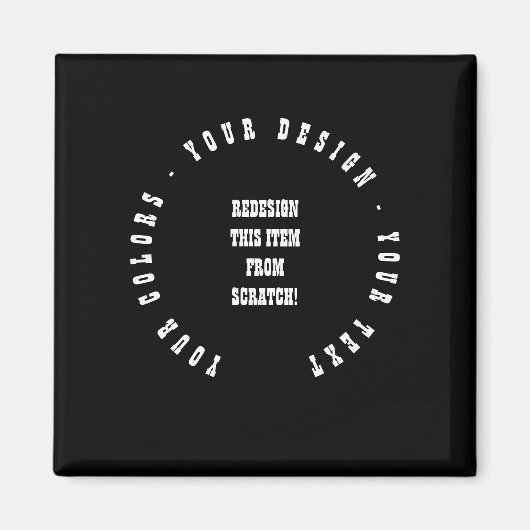 独自の作成 マグネット (正面)