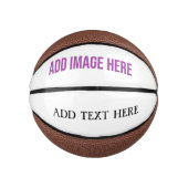 独自の作成 ミニバスケットボール (正面)