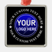 独自の作成 メタルオーナメント (正面)