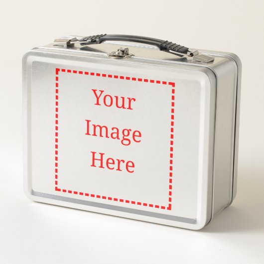 独自の作成 メタルランチボックス (正面)