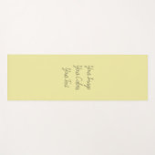 独自の作成 ヨガマット (正面(横))