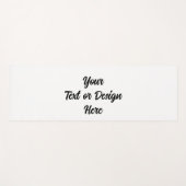 独自の作成 ヨガマット (正面(横))