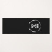 独自の作成 ヨガマット (正面(横))