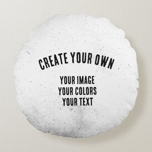 独自の作成 ラウンドクッション (正面)