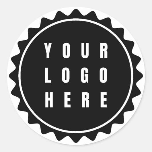 独自の作成 ラウンドシール (正面)