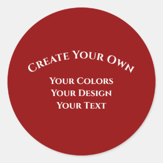 独自の作成 ラウンドシール