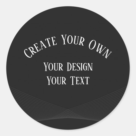 独自の作成 ラウンドシール (正面)